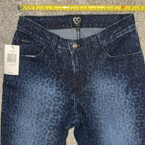 XOXO Jeans Juniors Sz 3/4 NWT - Picture 2 of 6